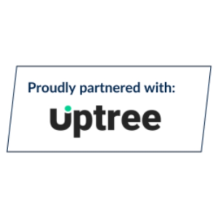 Badge for Uptree proud partner