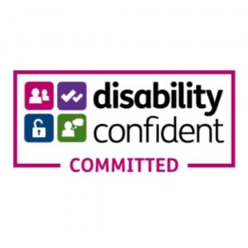 Badge for Disability Confident Committed