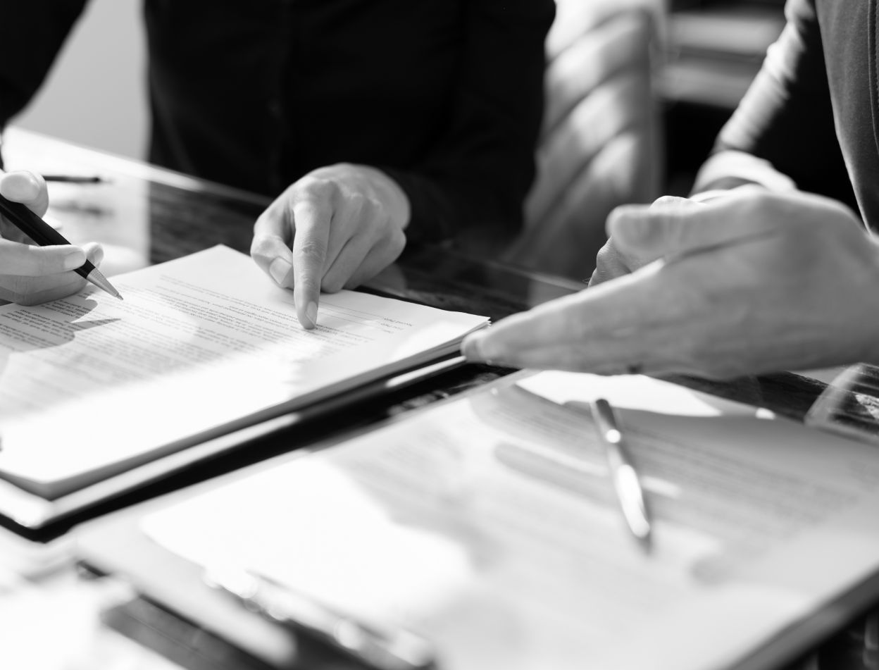 Stock image of office activity